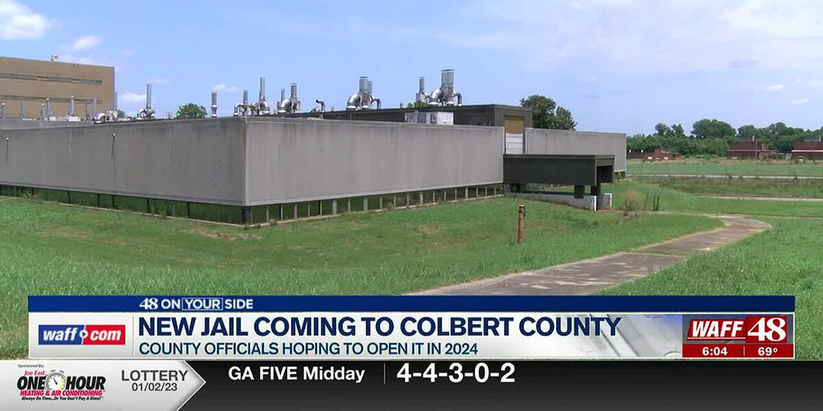 Leaders hope to open new Colbert County jail in mid-2024