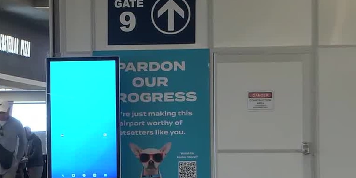 Construction continuing at Huntsville International Airport