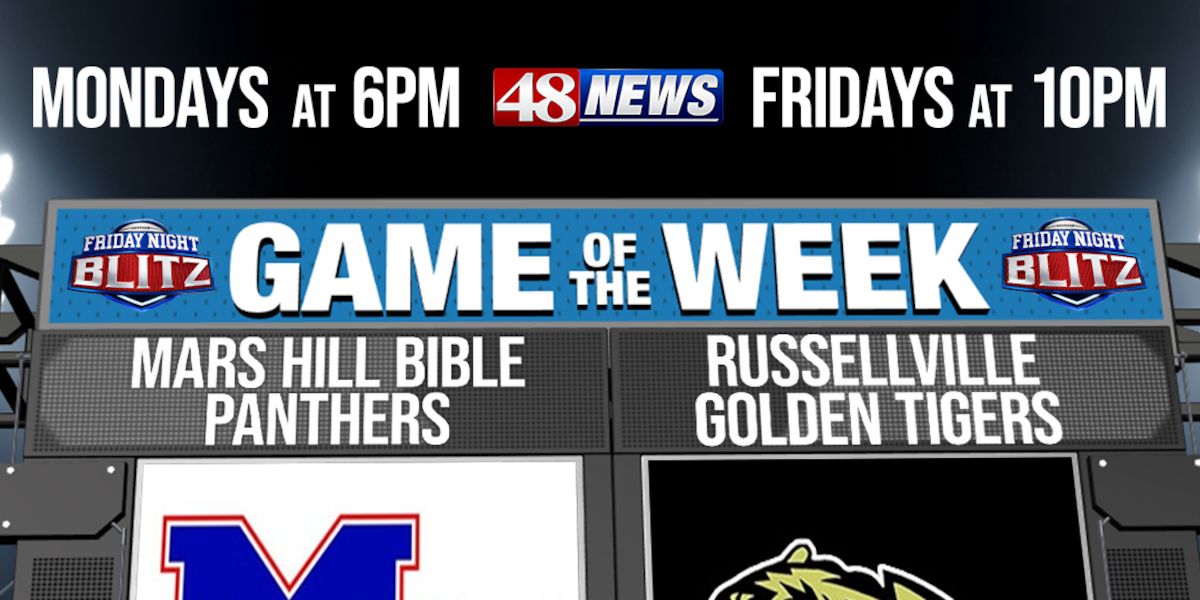 Week 1 Friday Night Blitz Game of the Week: Mars Hill Bible vs. Russellville