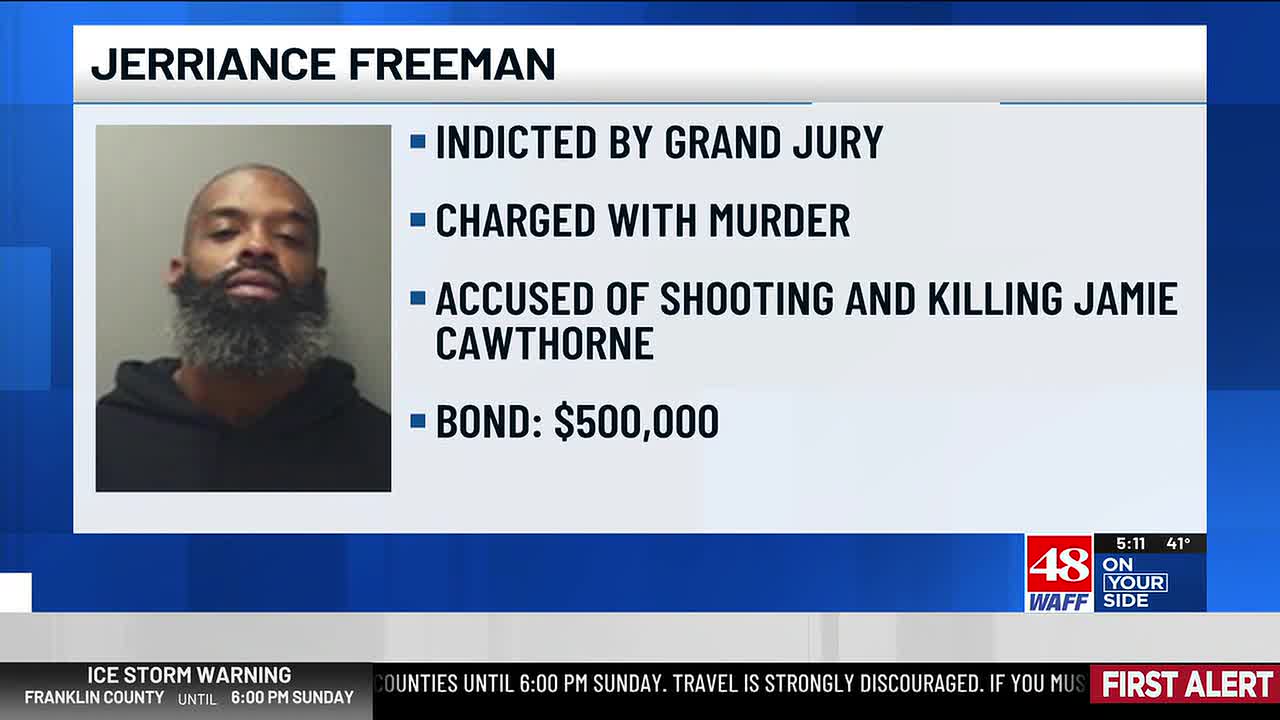 Huntsville murder suspect indicted in October 2024 case