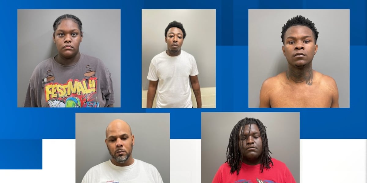 Decatur Prisioners 5 arrested after multiple drugs seized including meth, cocaine in Decatur