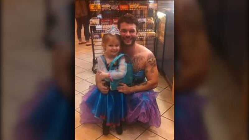 man in a princess dress My Hairy Sleeping Boozey Beauty Costume NEW Rasta Imposta Adult Men NEW Little Princess Makover Man