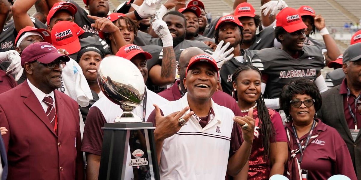 Swac Conference Trophy Bulldogs win SWAC Championship 40-33