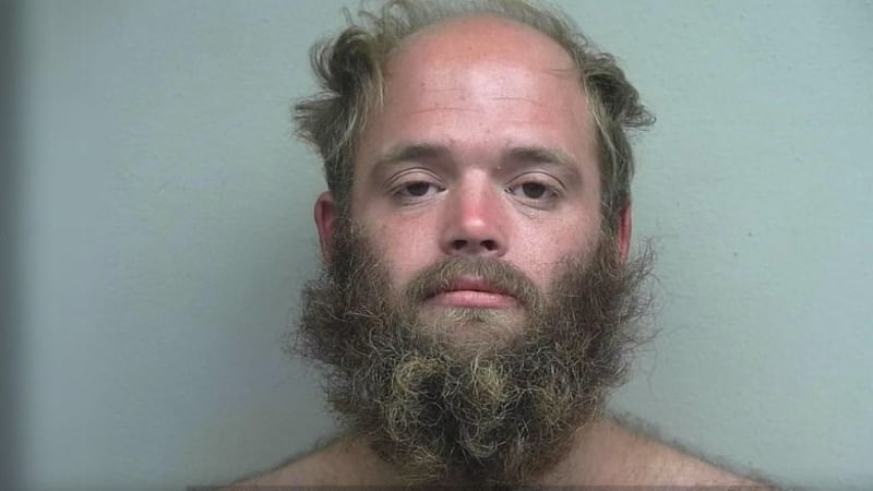 Kevin Bruce of Florence was arrested and charged with aggravated animal abuse.