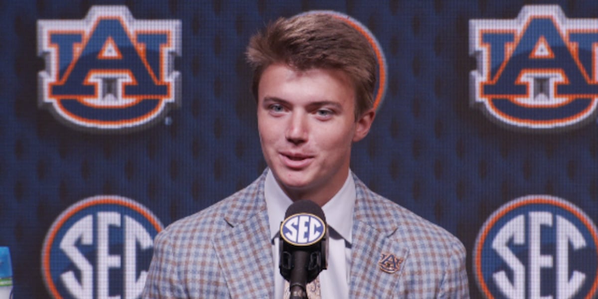 Fort Payne alum, McPherson feeling his healthiest heading into final year at Auburn