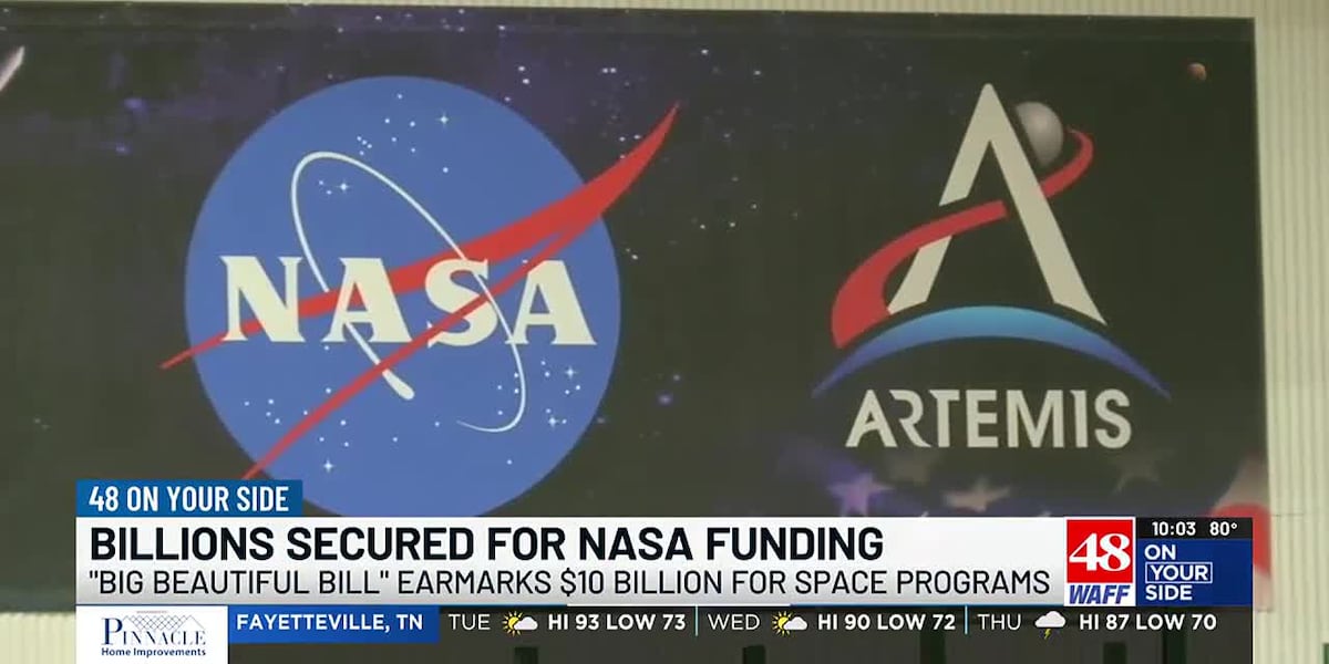 Trump’s bill includes billions in funding for NASA projects originally on the chopping block