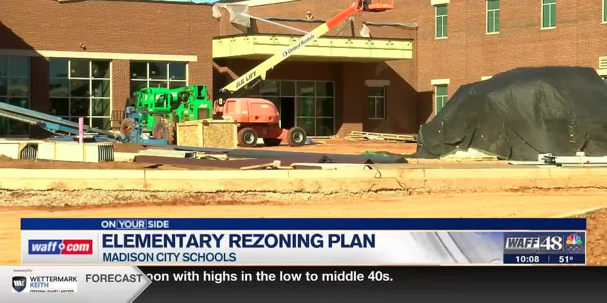 Madison City Schools announces elementary rezoning plans