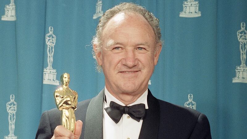 FILE - Actor Gene Hackman, winner of Best Supporting Actor at academy awards in March 1993.
