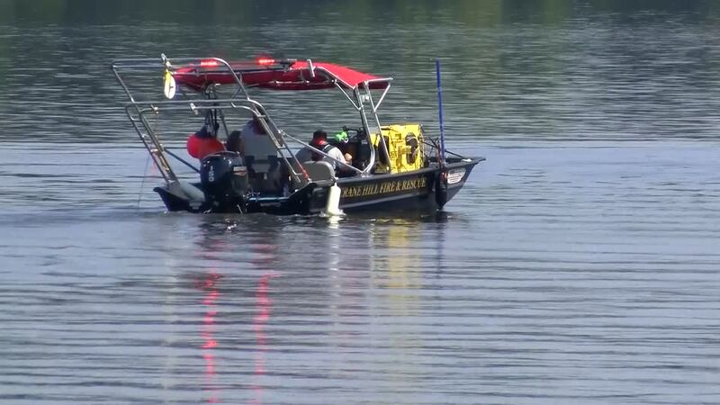 Several first responder teams have found one dead after a boat and a barge collided on the...