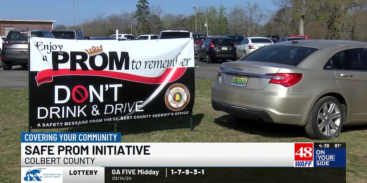Safe Prom Graphics Colbert County Sheriff’s Office holds safe prom initiative