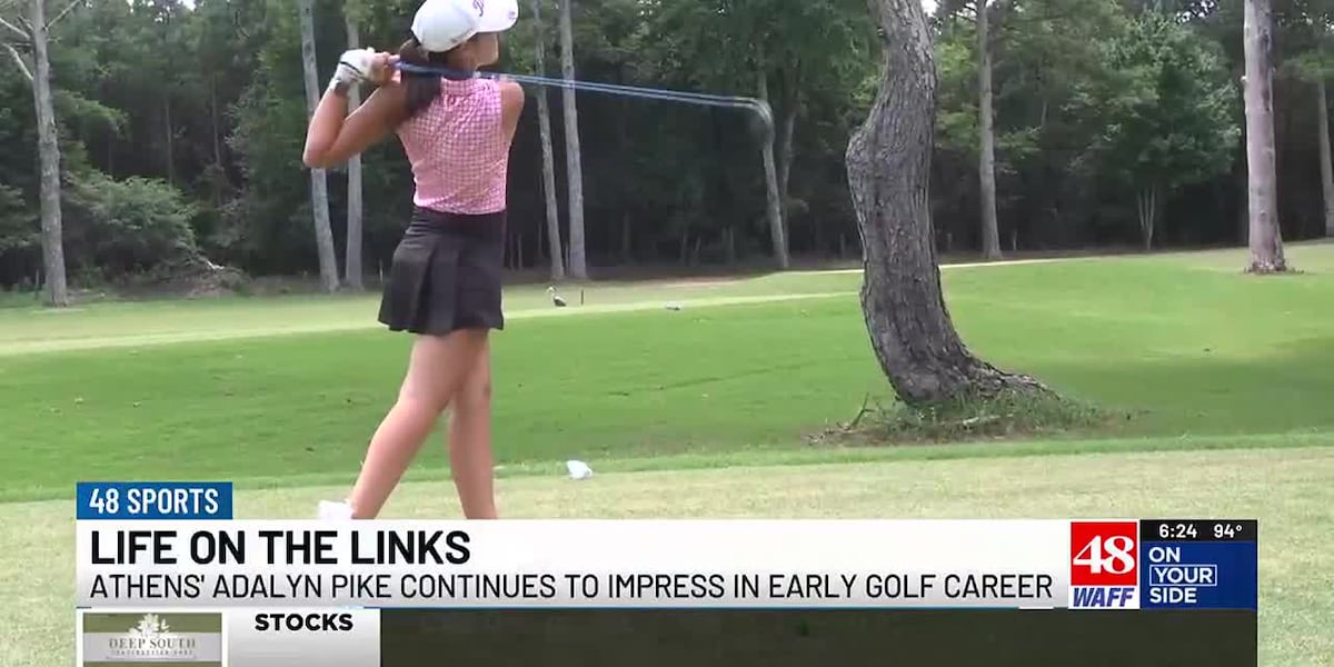 Athens’ Adalyn Pike continues to impress early on in her golf career
