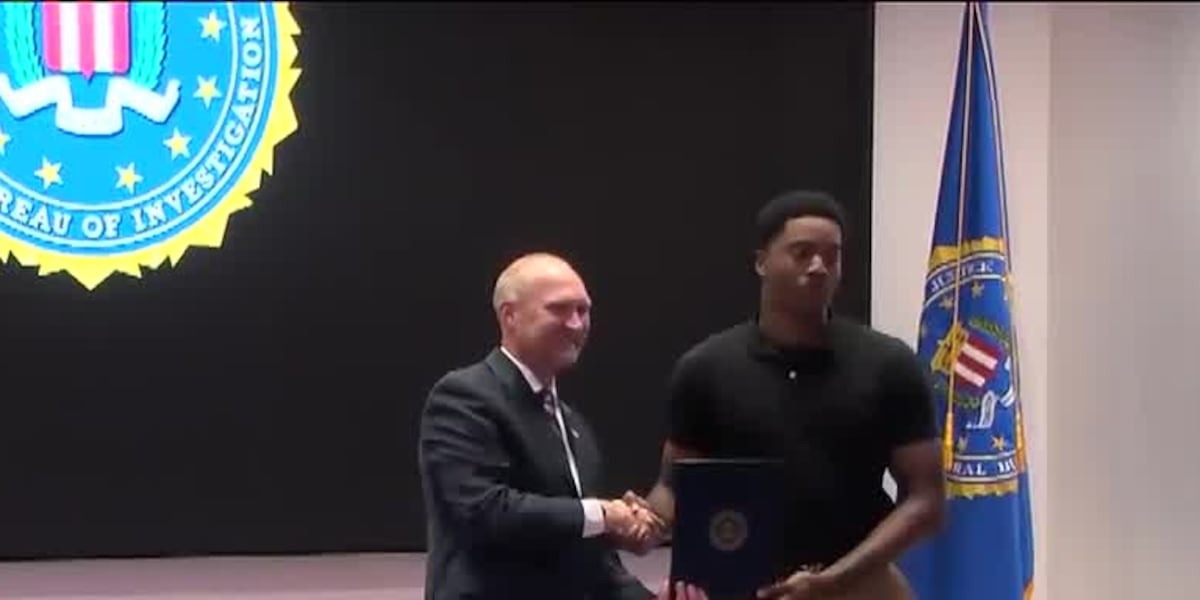 FBI Birmingham's inaugural Collegiate Academy class graduates