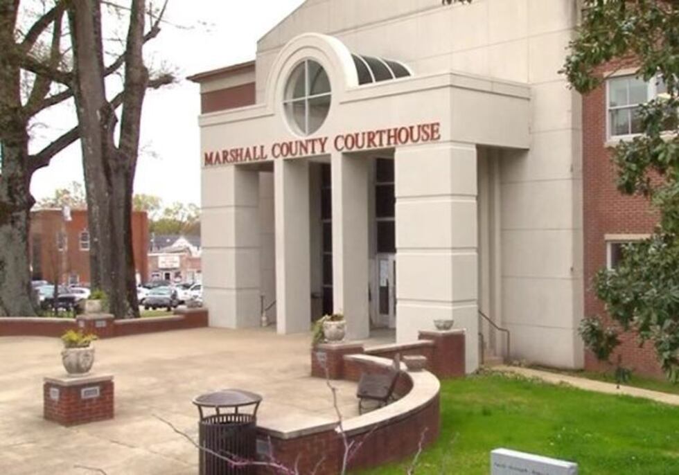 Marshall County is the only Tennessee Valley county where there is no security staged inside...