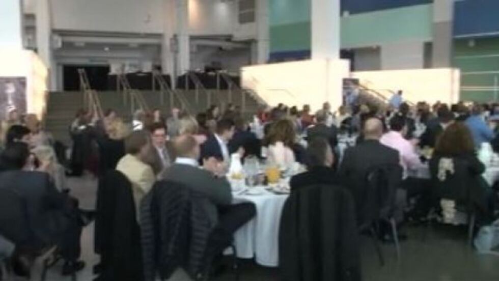 During Friday's meeting, the group handed out several awards to local businesses.(Source: WAFF)