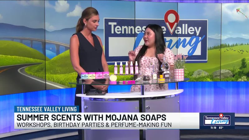 Jel of Mojana Soap shares scents of the summer you can find in store