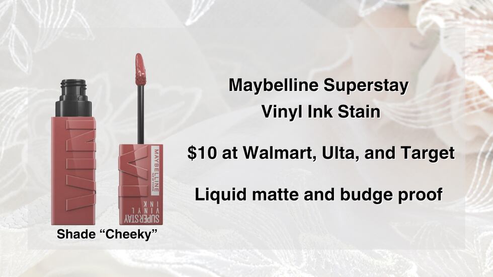 This lip product will stay put the whole day
