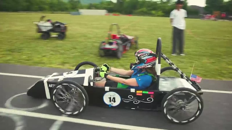 Ready, set, go with Challenger Middle School’s Greenpower Racing Team!