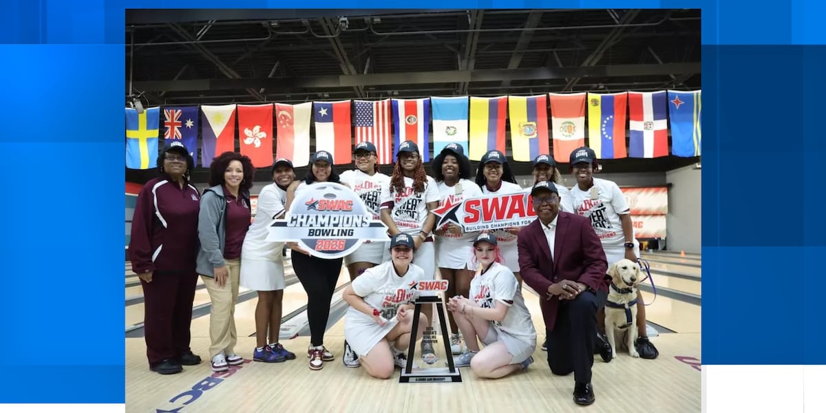 Swac Conference Trophy Eight-hour grind, one trophy: Alabama A&M wins SWAC bowling tournament