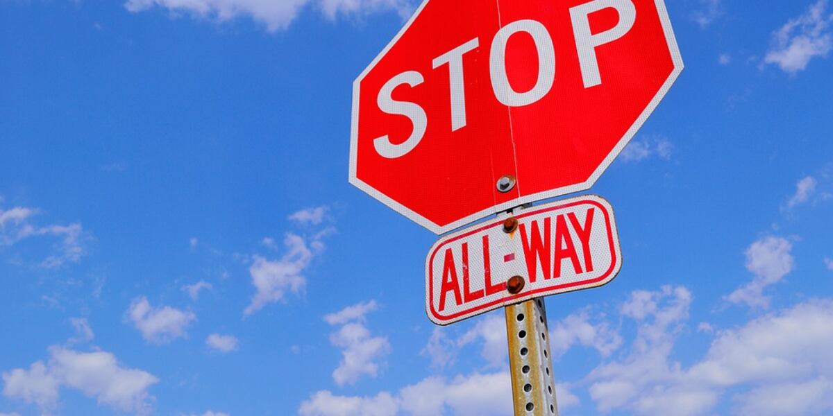 Stop Now Way New four-way stop installed at the intersection of Andrews and Laurel ...