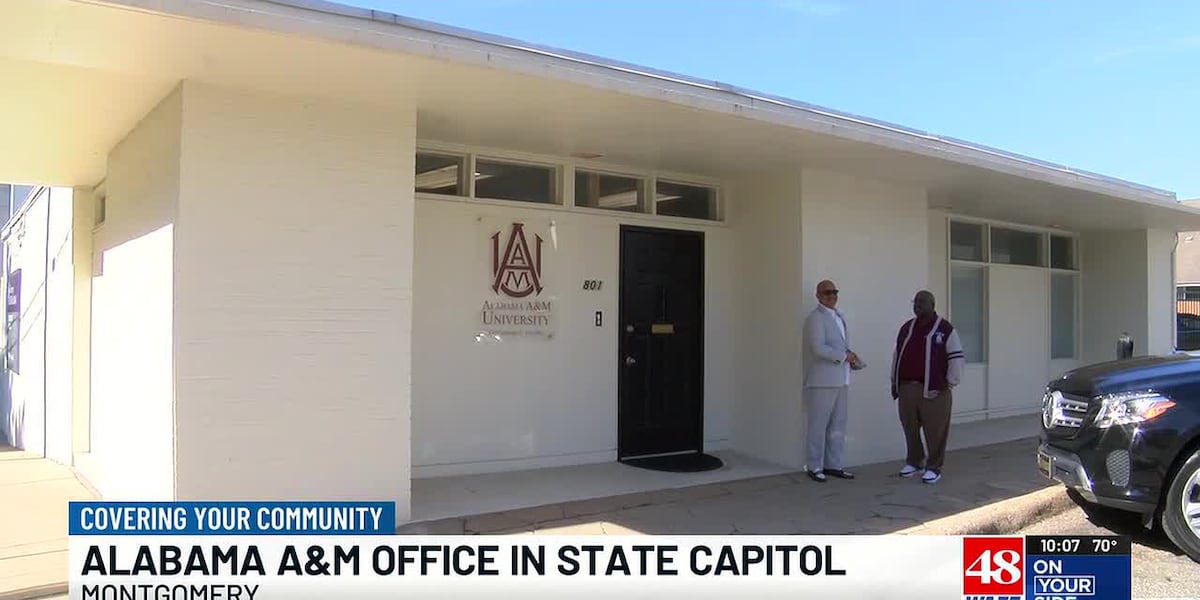 Alabama A&M establishes Capitol presence with new Montgomery office