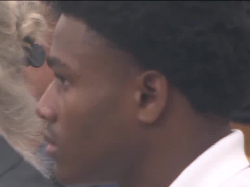 Cameron Phinizee, indicted for the murder of 13-year-old Ryland Calvert, was in court on...