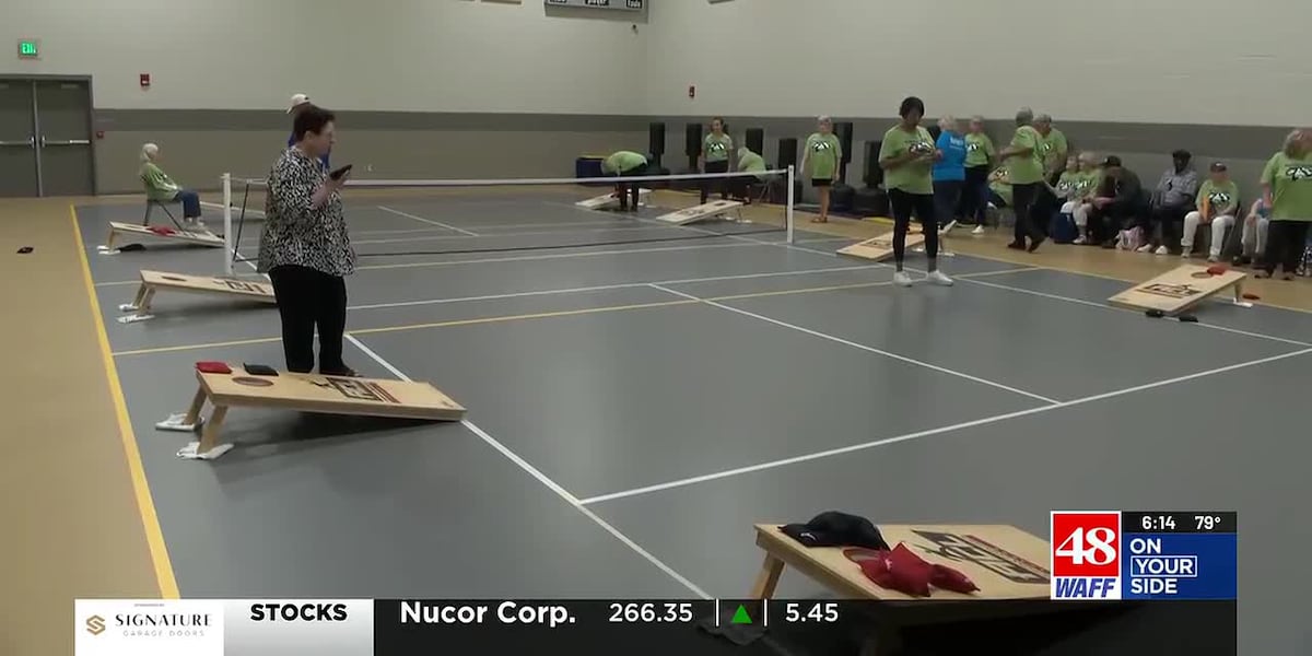 Seniors compete in Olympic-style games in Athens