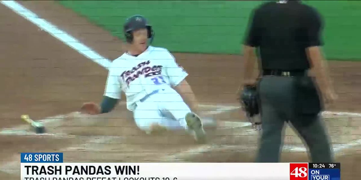 Trash Pandas erupt for ten runs in victory over Lookouts