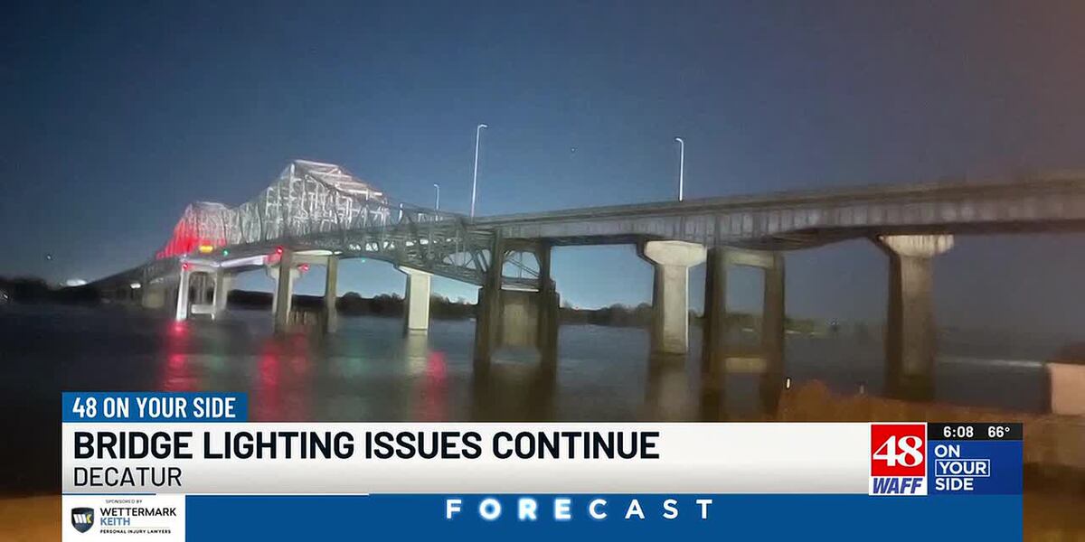 Decatur Bridge Iowa Decatur causeway bridge suffers another light outage