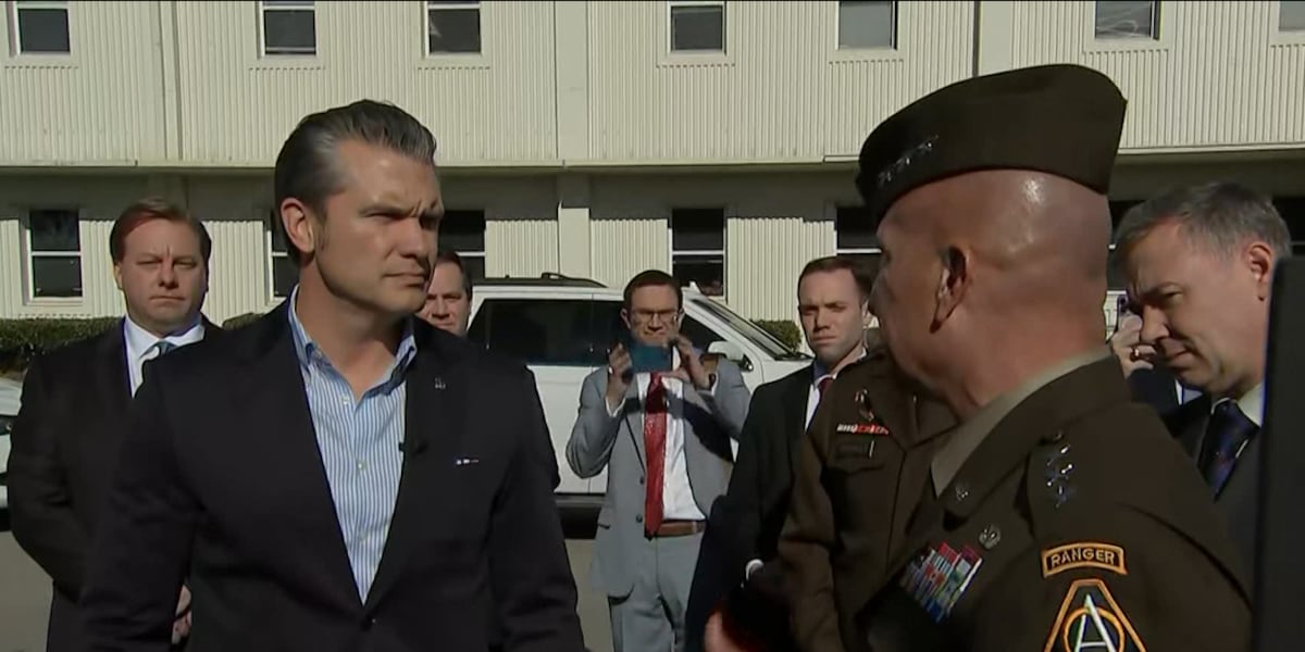 Secretary of War Pete Hegseth to unveil Space Command sign