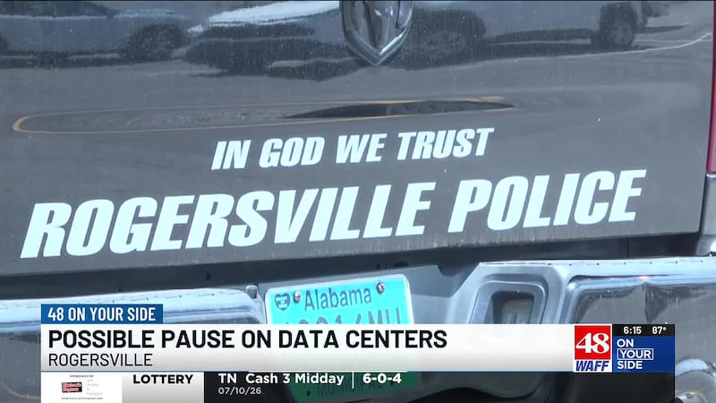 The Rogersville Town Council is considering a moratorium on new data centers within town limits.