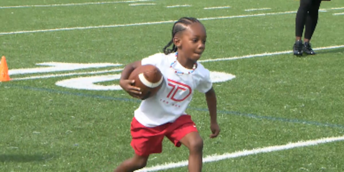 Chester Rogers host Annual Youth Football Camp