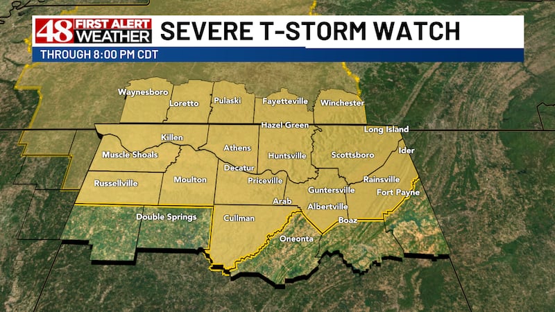 Hot and humid again this afternoon with storms expected. Heavy rain, damaging winds, small...