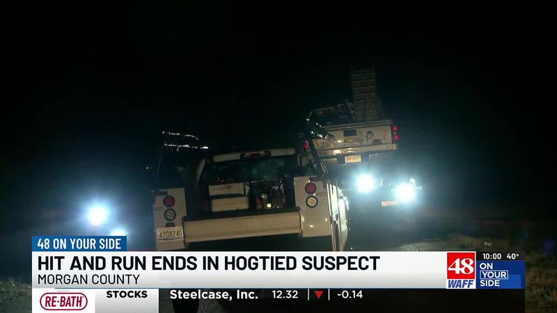 Suspect involved in multiple hit and runs on Memorial Parkway caught and hogtied by concerned...