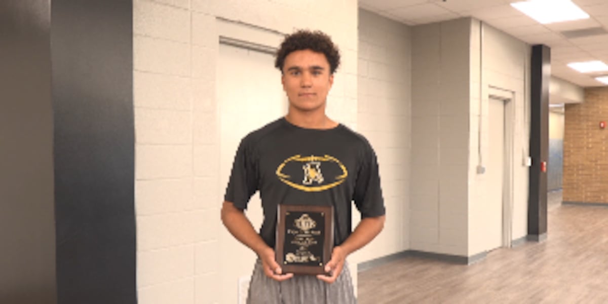 Athens’ Jaxon Unger wins 48 Blitz Player of the Week