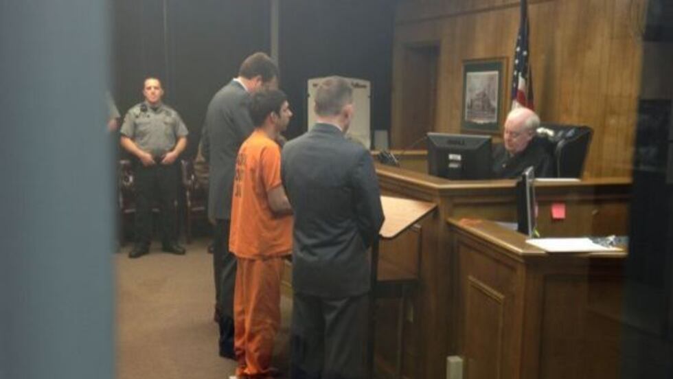Kristopher Speigner is sentenced in a Madison County courtroom. (Source: WAFF)