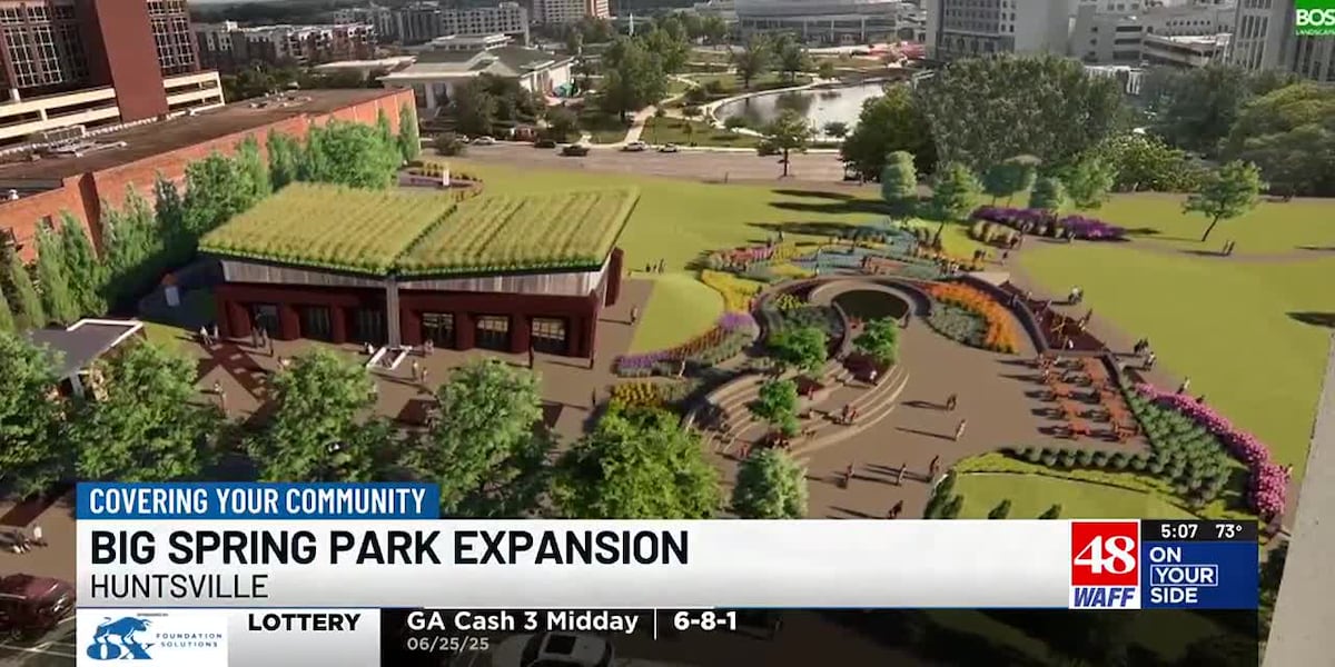 Big Spring Morgan Plans announced for Big Spring Park expansion