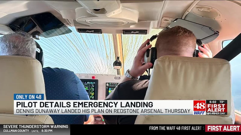 Dennis Dunaway was flying with his friend and son on a routine trip from Huntsville to Florida...