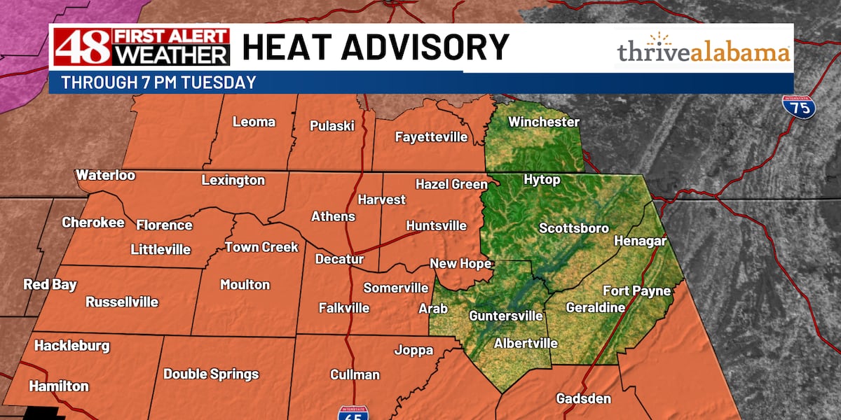 First Alert Weather Days ahead for heat