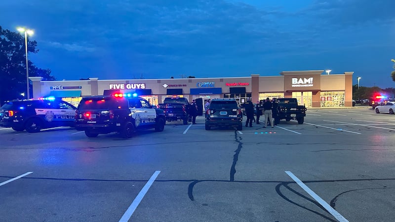Heavy police presence at Decatur shopping center