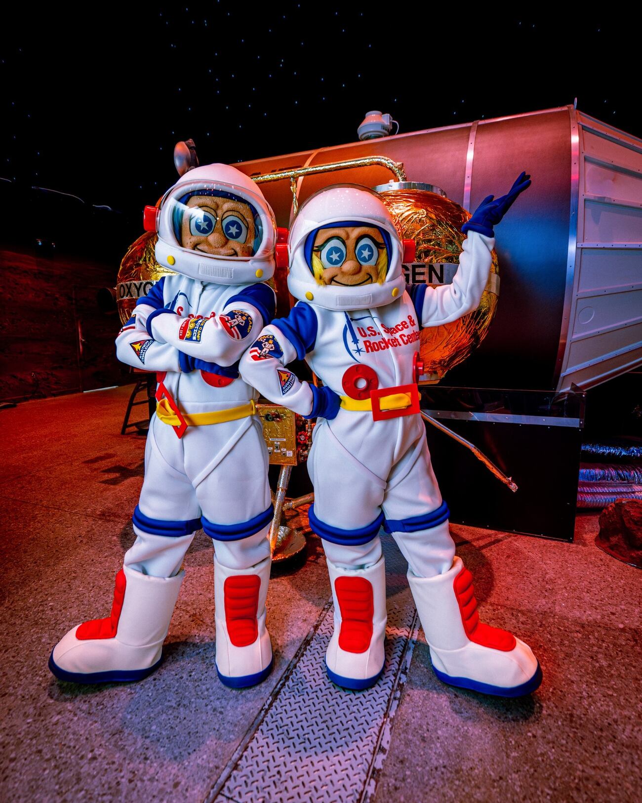 Sansa Rockets U.S. Space and Rocket Center unveils the names of the new mascots