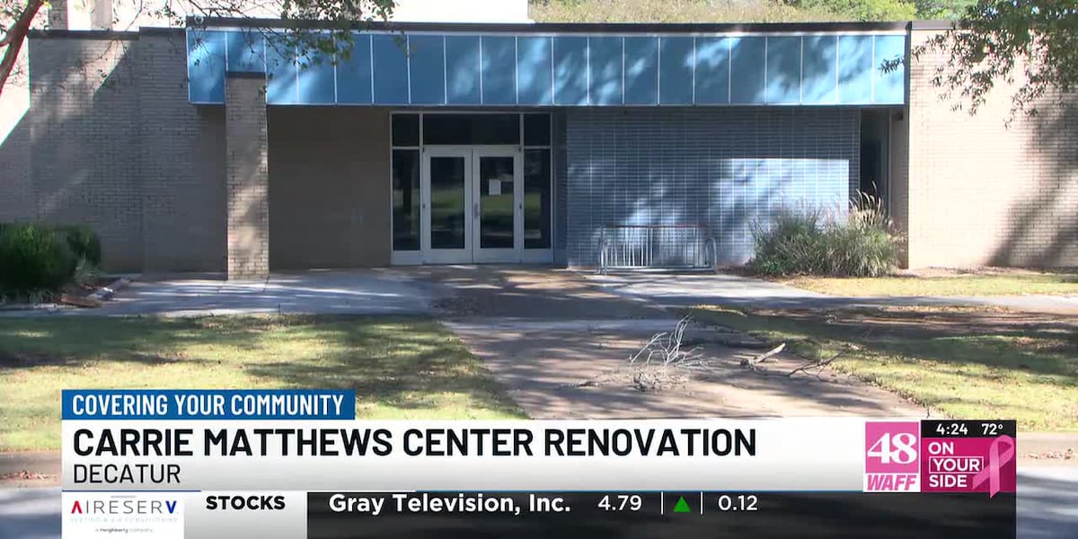 Decatur’s Carrie Matthews Recreation Center undergo extensive renovations