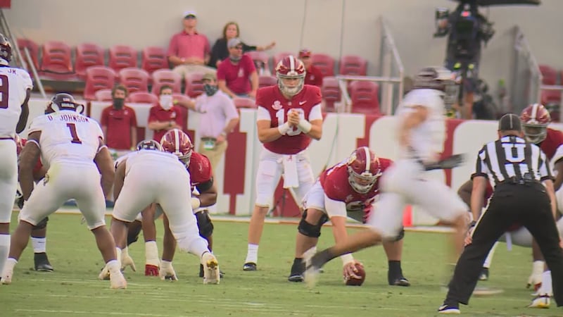 Alabama quarterback Mac Jones had a career-high performance in the Tide's 52-24 win over Texas...