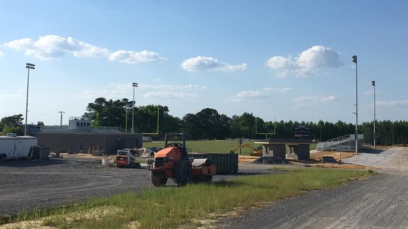Work progressing on new Asbury Rams stadium
