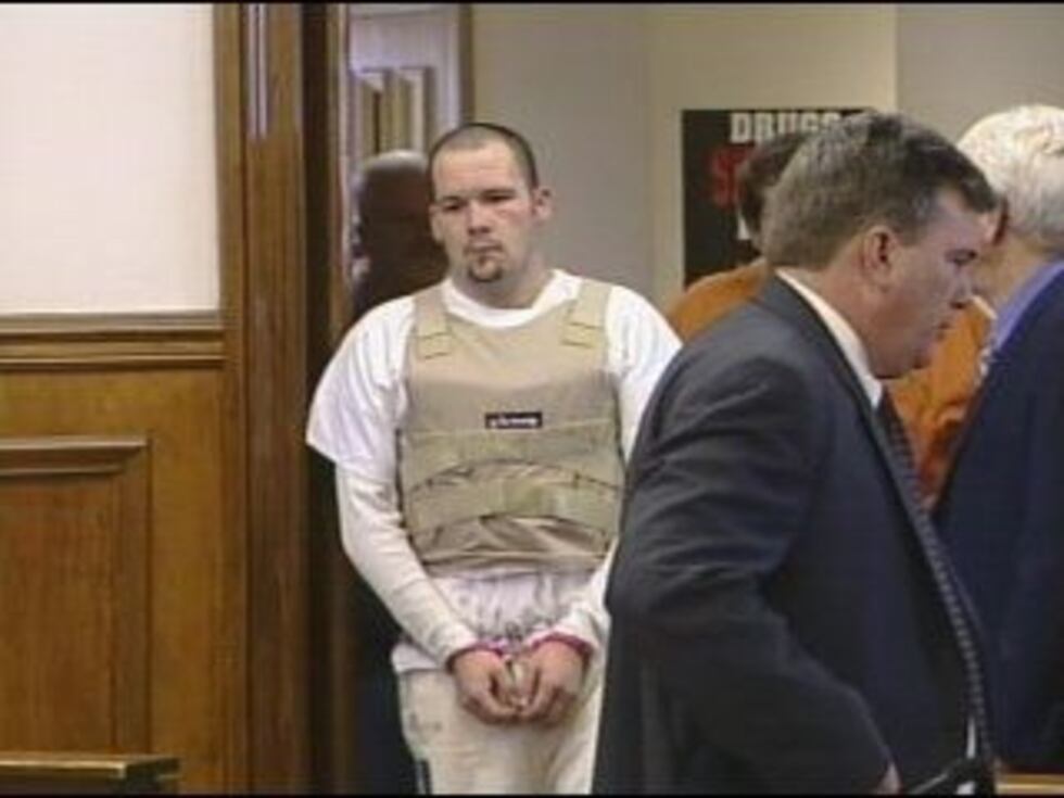 Jacob Shaffer Rifle Mass murderer Jacob Shaffer appears in court