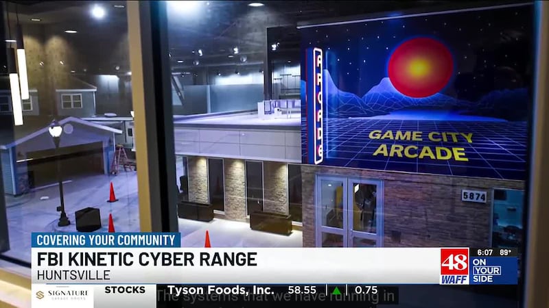 The FBI is giving us a closer look inside its completed Kinetic Cyber Range on Redstone Arsenal.