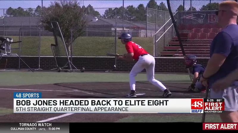 Bob Jones baseball headed to quarterfinals