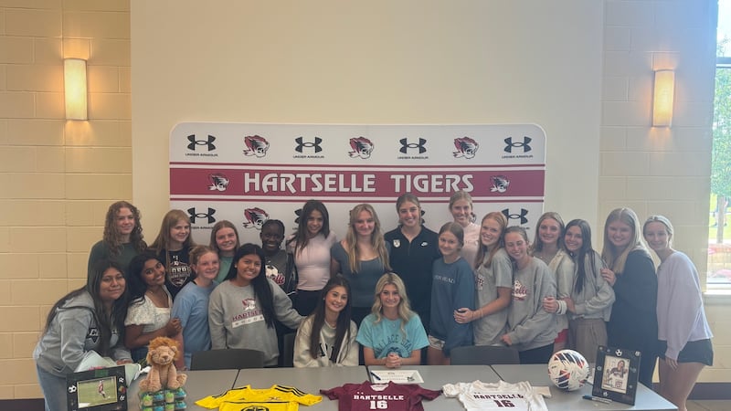 Hartselle Soccer standout Kennedy Vest signed to play for Wallace State Hanceville.