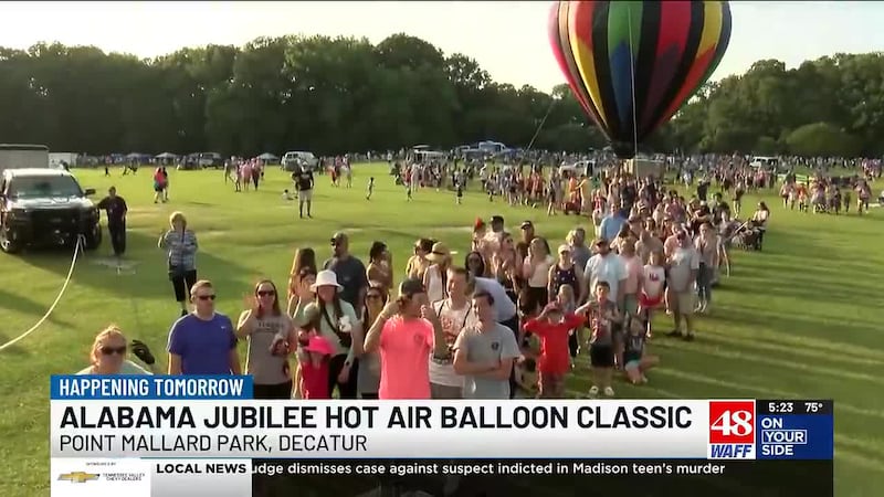 49th annual hot air balloon classic continues with ground events as organizers monitor conditions
