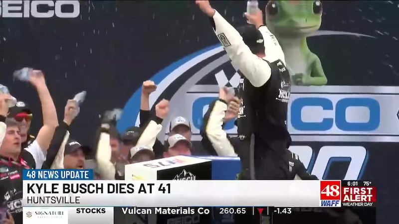 NASCAR driver Kyle Busch died Thursday after being admitted to a hospital in Charlotte. He was...