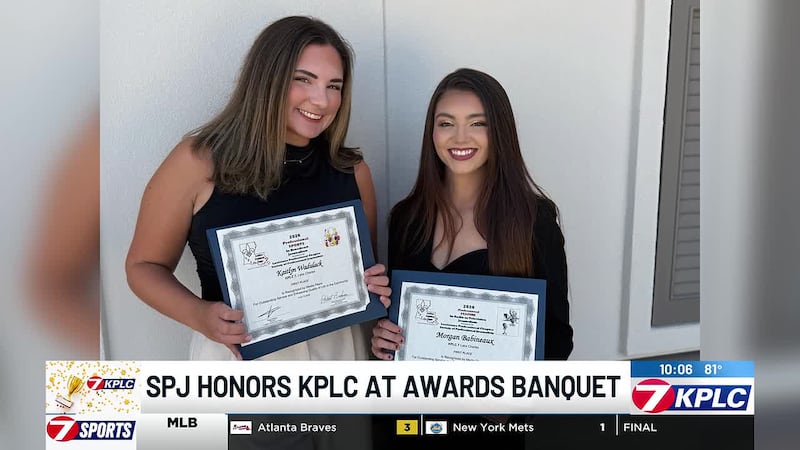 The Louisiana Chapter of the Society of Professional Journalists honored 7News reporter Morgan...